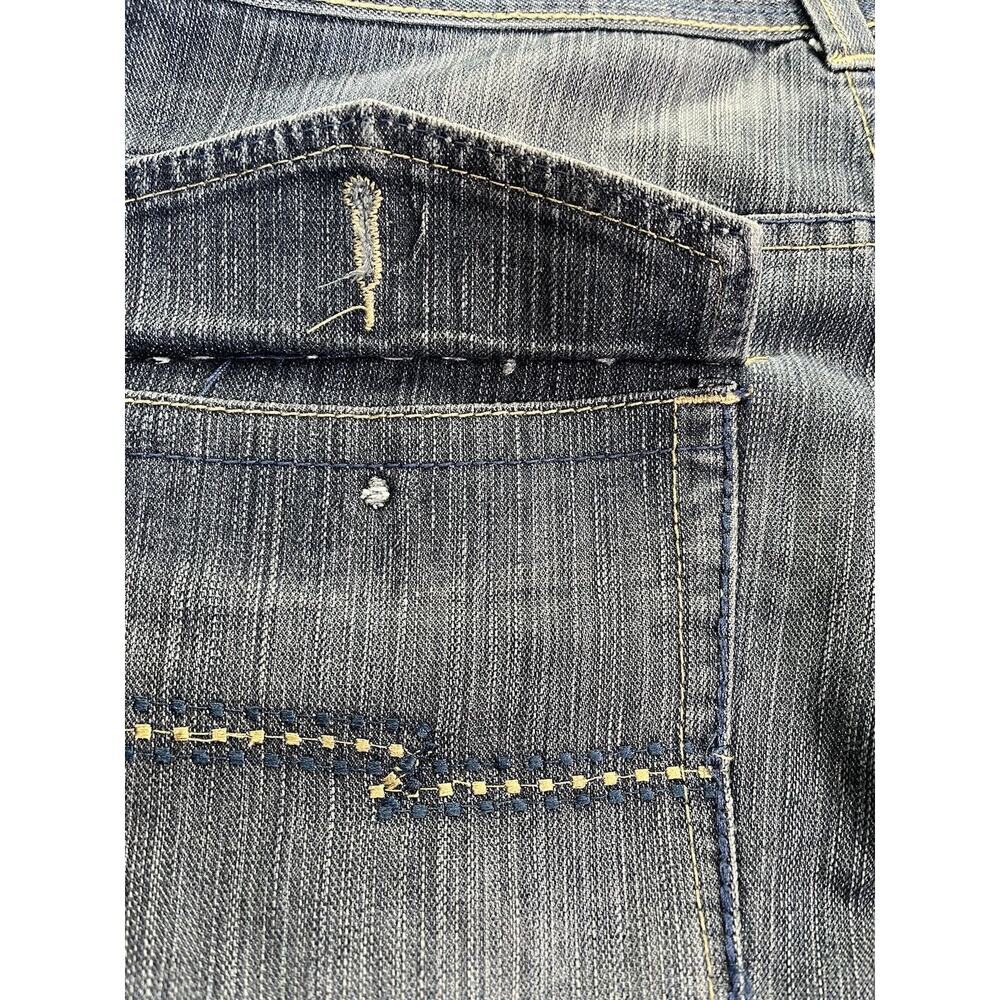 Vintage Jinzu Jeans Men's 38x30 Blue Denim Streetwear Skater Embroidered Y2K - Picture 8 of 10